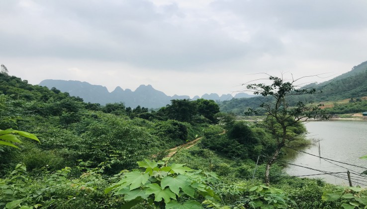 Bán đất bám hồ tại Lương Sơn view tuyệt đẹp